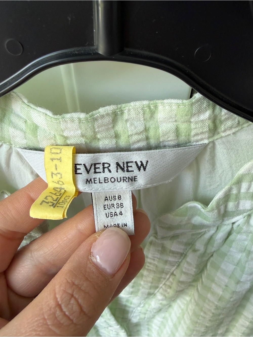 Ever New Gingham Dress - Picture 6 of 8